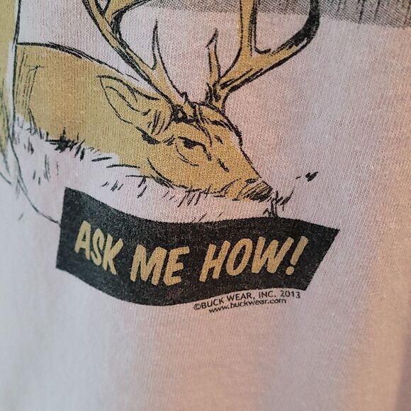 Pink Hunting T-Shirt Large - Picture 2 of 3